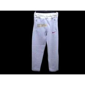 Nike Sportswear Women Size S White Sweatpants CZ3617-100 Straight Leg loose Fit